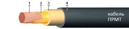 Кабели ПРМТ 1х25